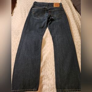Levi's Blue Straight Jeans Classic Style